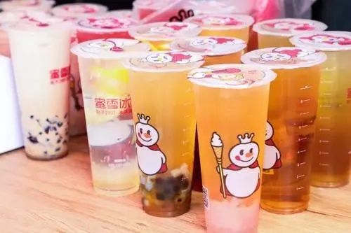 蜜雪冰城加盟店分析，蜜雪冰城同价位的加盟店